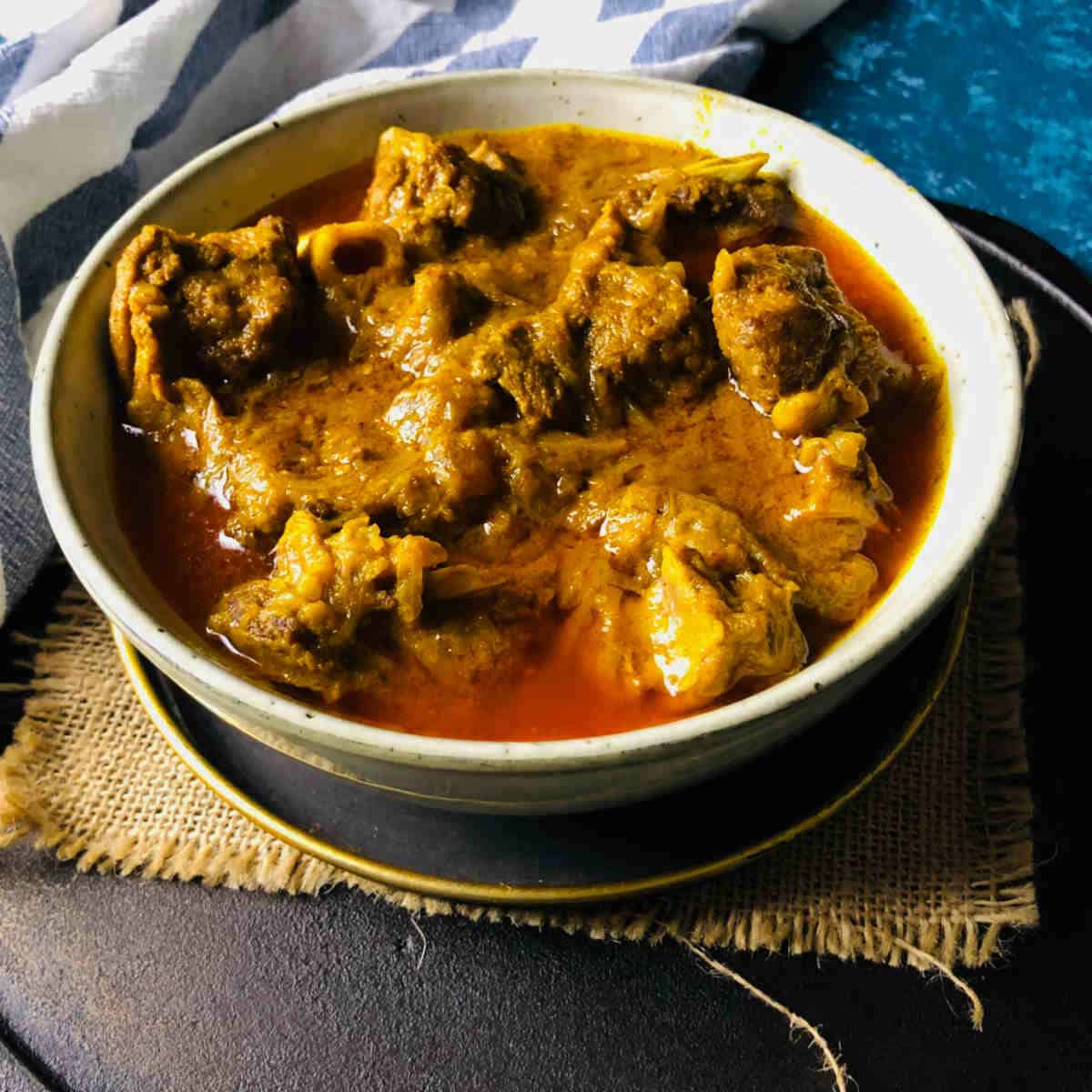instant pot goat curry