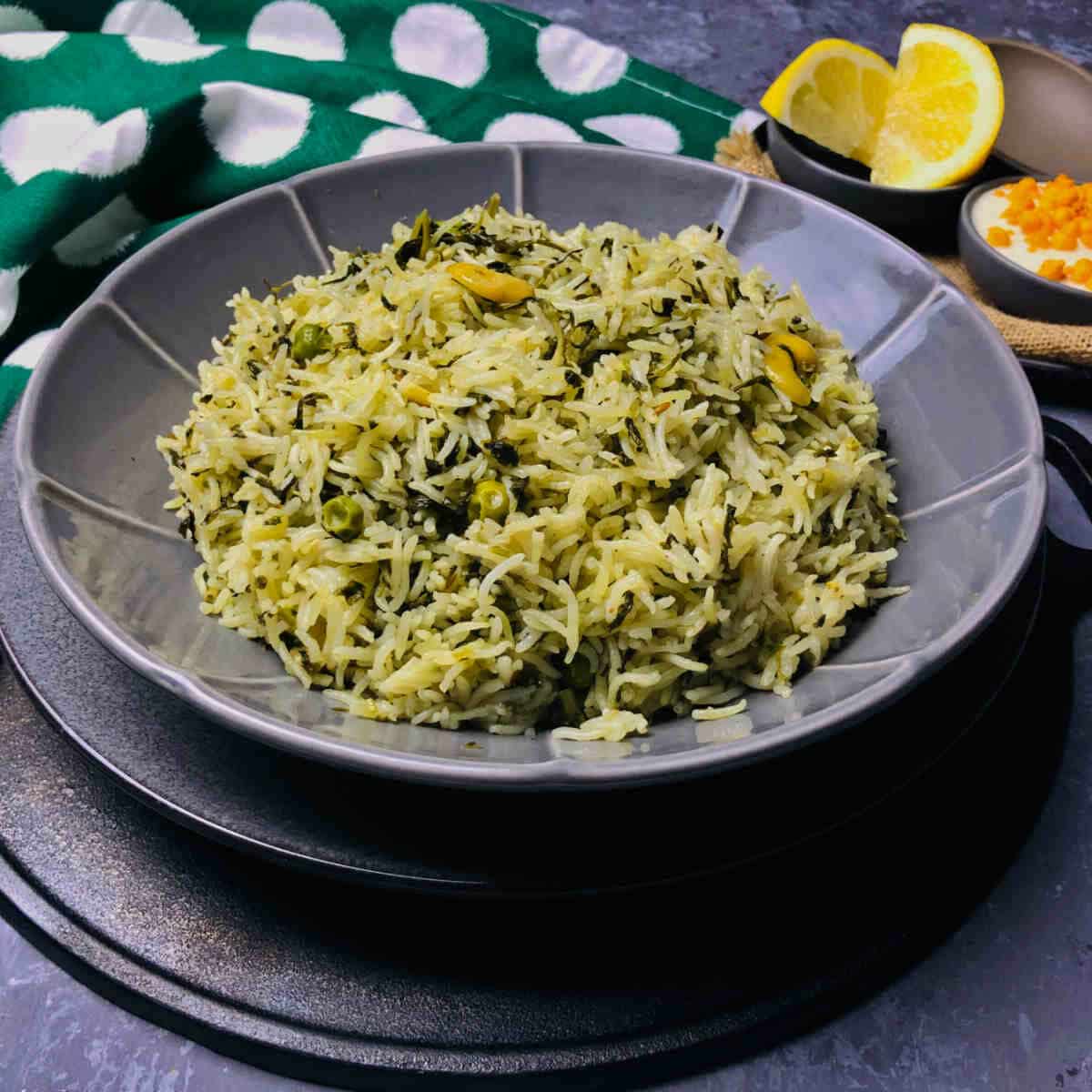 instant pot methi rice