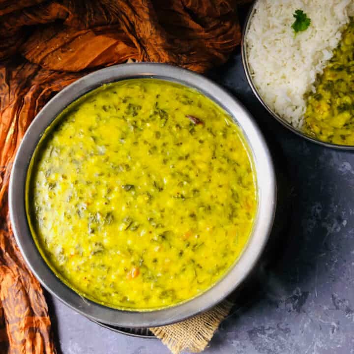 Instant Pot methi dal.