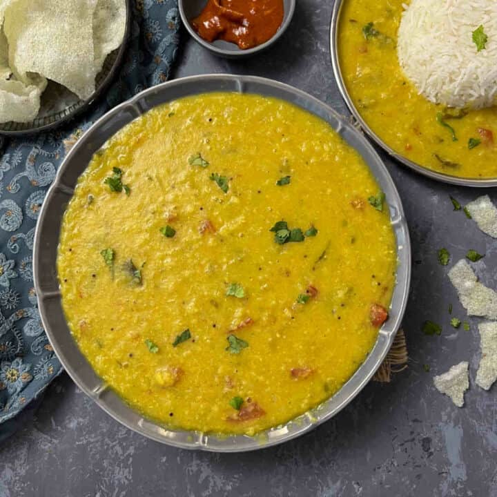 Cabbage dal.