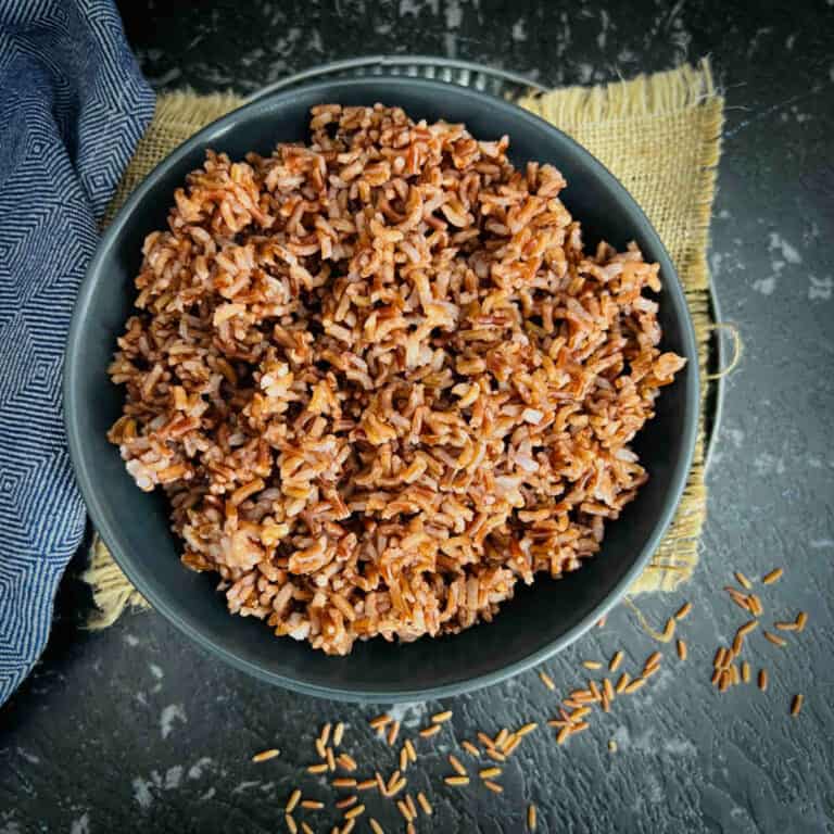 Perfectly Cooked Red Rice / Kerala Rice (Instant Pot) - Easy Indian ...