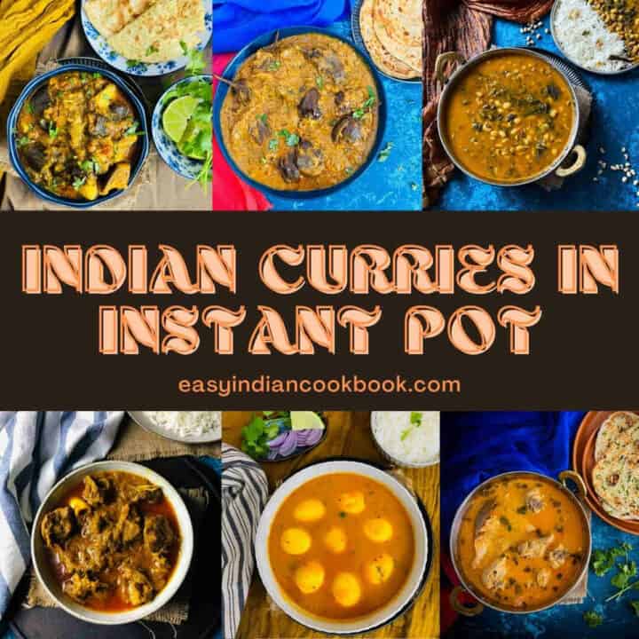 instant pot indian curries.