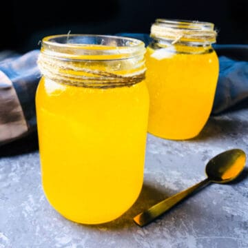 homemade ghee.