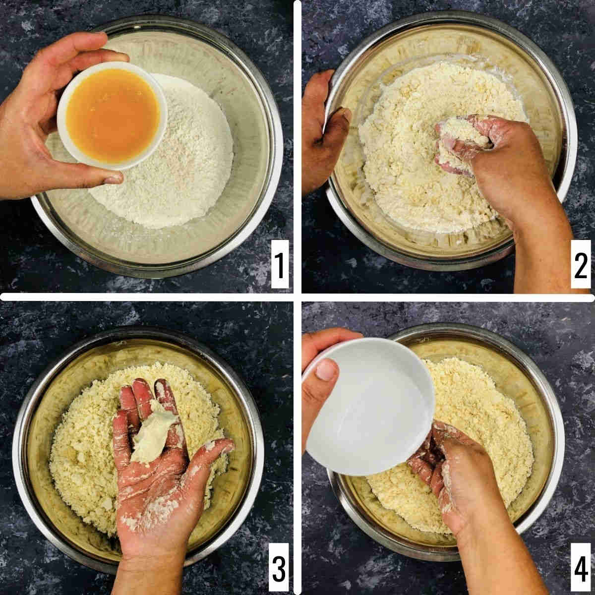 knead the dough.