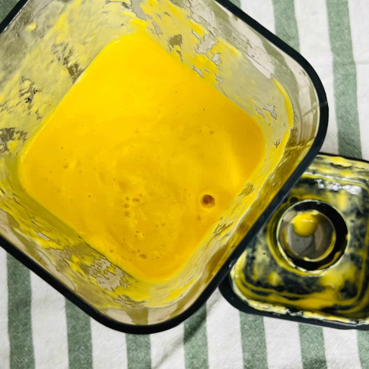 blend into smooth puree.