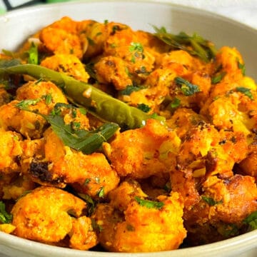 Gobi 65 (Crispy Indian Cauliflower) - Air Fryer - Easy Indian Cookbook