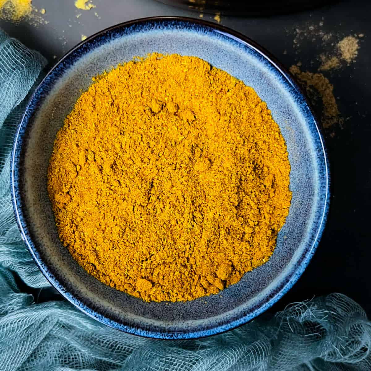 Homemade curry powder.