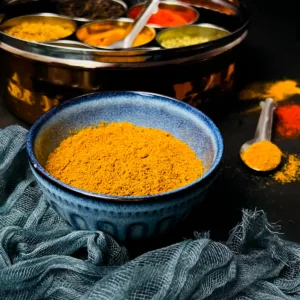 Homemade curry powder.