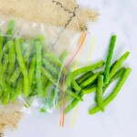 Frozen green beans.