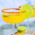 Spicy mango margarita.