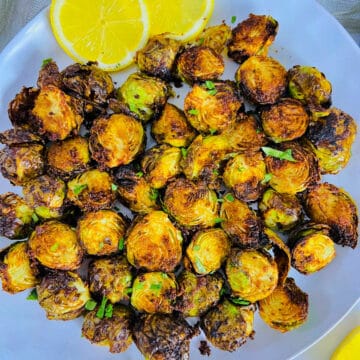 Air fryer brussels sprouts.