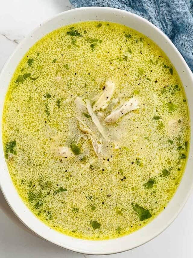 Chicken Shorba / Indian Chicken Soup