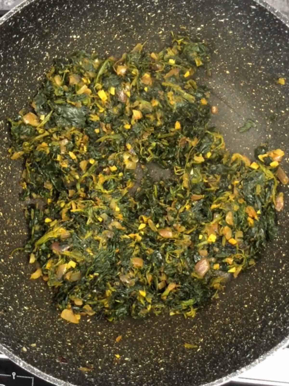 Mixed Spinach with Spices